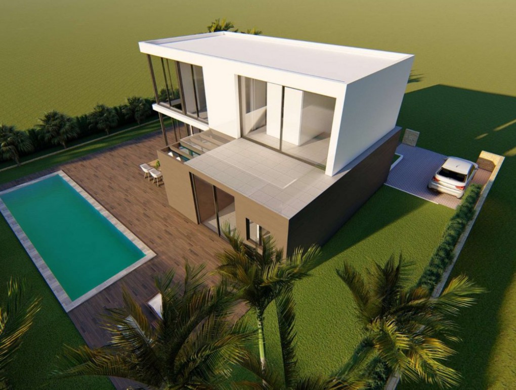 New Build - Detached Villa - Polop - Alberca