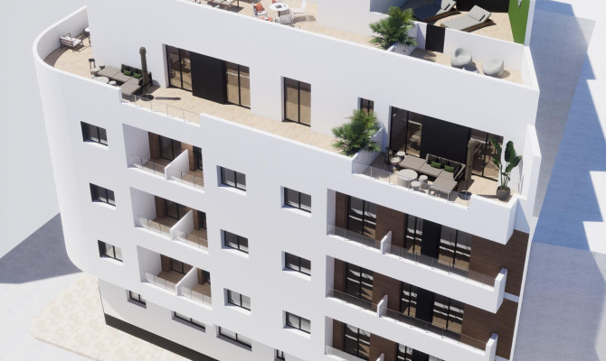 Apartment - New Build - Torrevieja - pueblo