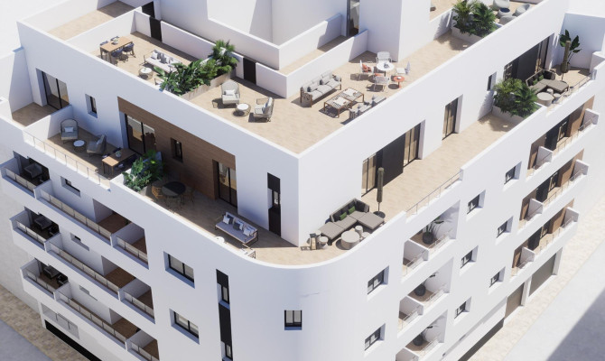 Apartment - New Build - Torrevieja - pueblo