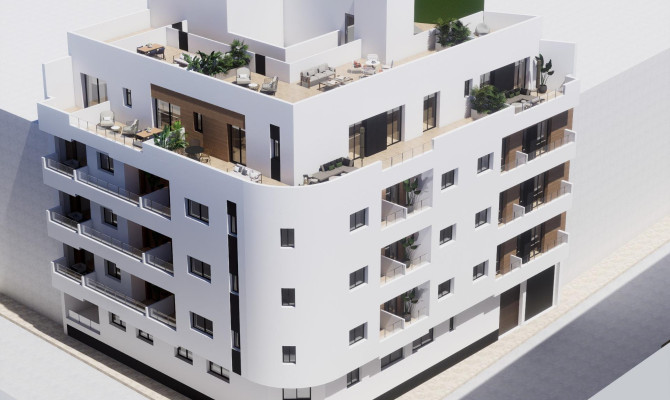 Apartment - New Build - Torrevieja - pueblo