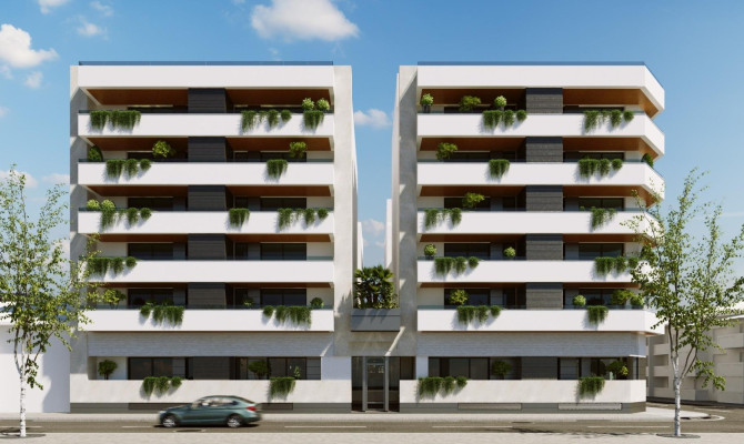 Apartment - Nieuwbouw - Almoradi - Center