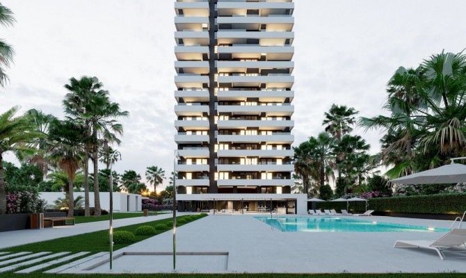 Apartment - Nieuwbouw - Calpe - Playa Arenal-bol