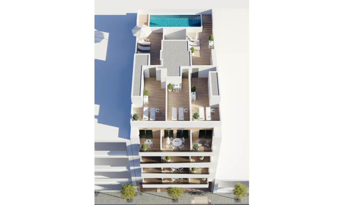 Apartment - Nieuwbouw - Torrevieja - Centro