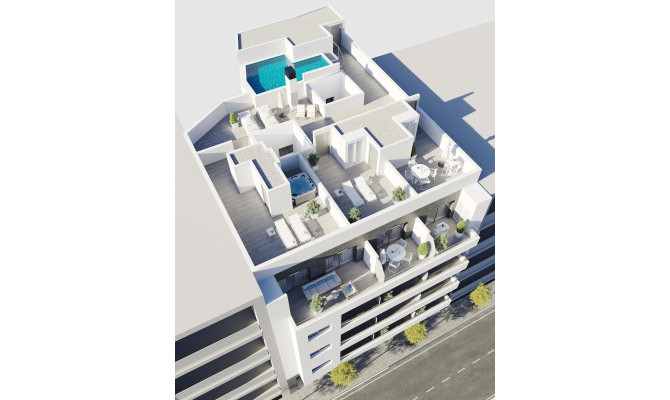 Apartment - Nieuwbouw - Torrevieja - Centro