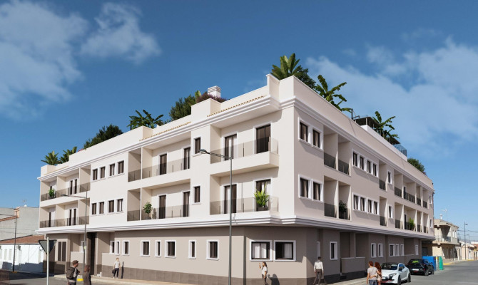 Apartment - Nowa konstrukcja - Algorfa - Pueblo