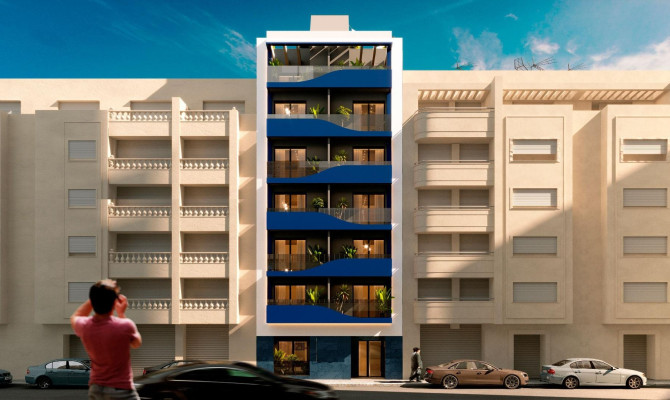 Apartment - Obra Nueva - Torrevieja - Playa del Acequión
