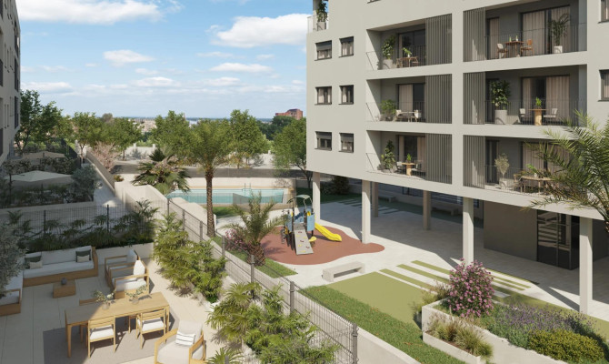 Appartement op de begane grond - Nieuwbouw - Alicante - San Agustín
