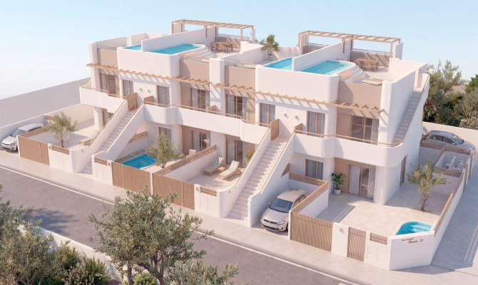 Bungalow - New Build - Pilar de La Horadada - LFX-23276