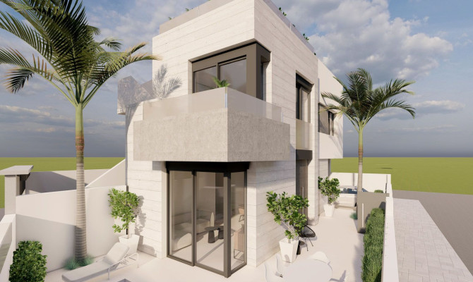 Bungalow - New Build - Pilar de La Horadada - Zona Pueblo