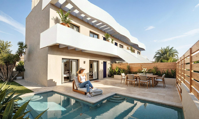 Bungalow - Nieuwbouw - Pilar de La Horadada - parques de Andromeda