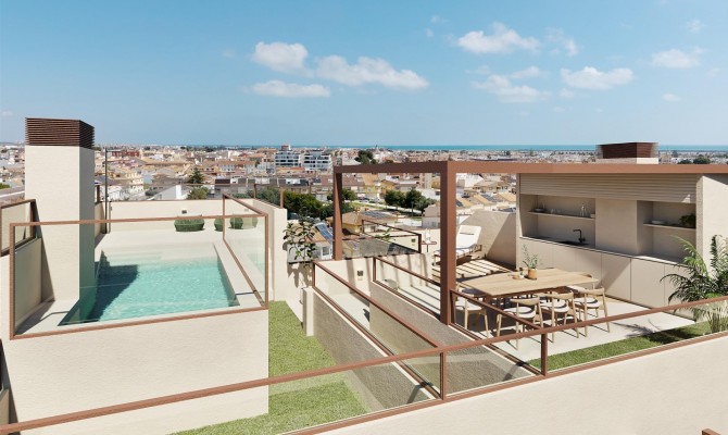 Bungalow - Nieuwbouw - San Pedro del Pinatar - Pueblo