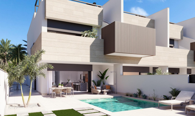 Bungalow - Nouvelle construction - Pilar de La Horadada - parques de Andromeda