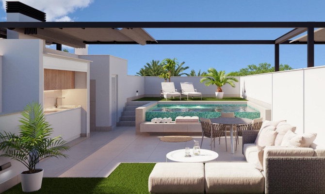 Bungalow - Nowa konstrukcja - Pilar de La Horadada - parques de Andromeda