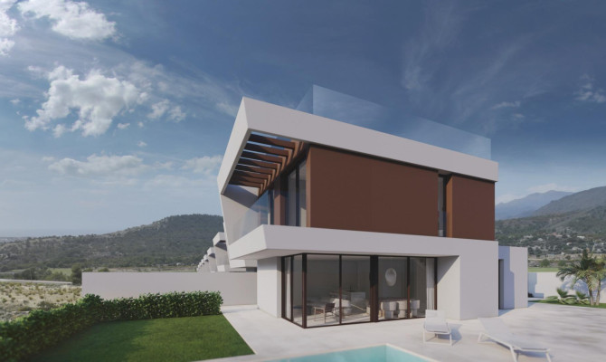 Detached Villa - New Build - Finestrat - Golf Piug Campana