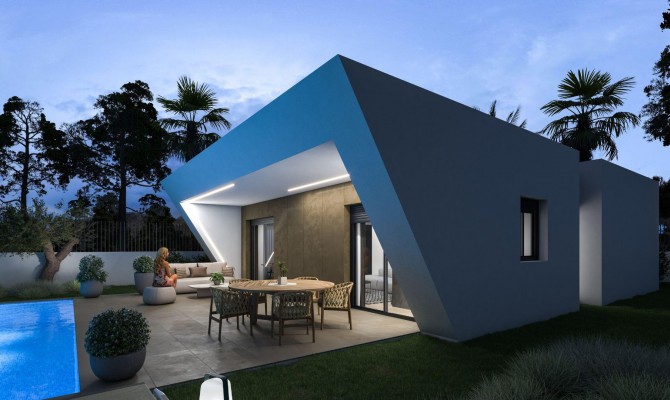 Detached Villa - New Build - Hondon de las Nieves - LFX-27655