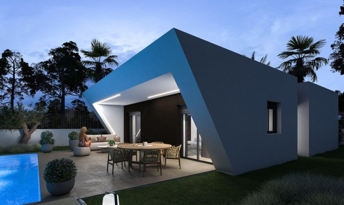 Detached Villa - New Build - Monforte del Cid - LFX-58770