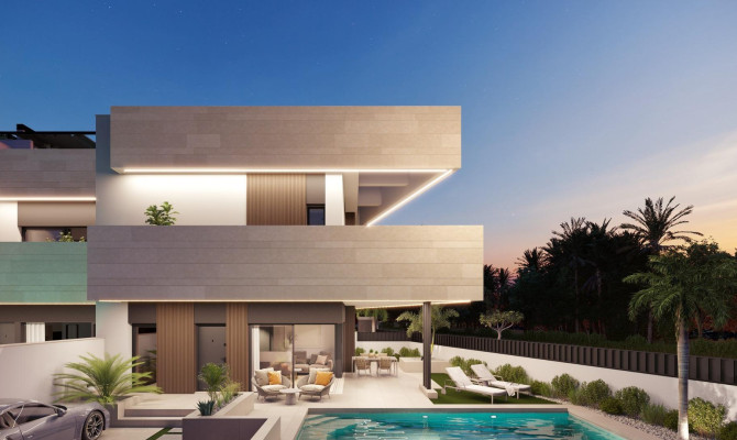 Detached Villa - New Build - Pilar de La Horadada - parques de Andromeda