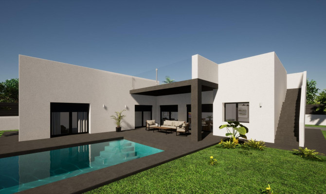 Detached Villa - New Build - Pinoso - LFX-37312