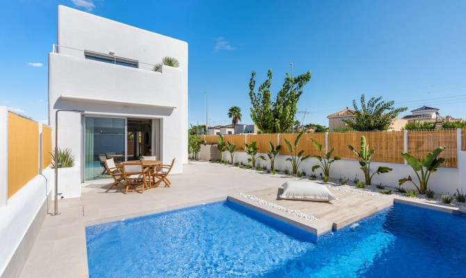 Detached Villa - New Build - San Fulgencio - Pueblo