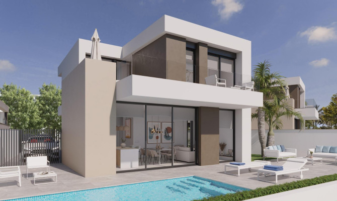 Detached Villa - Nieuwbouw - San Javier - Roda Golf