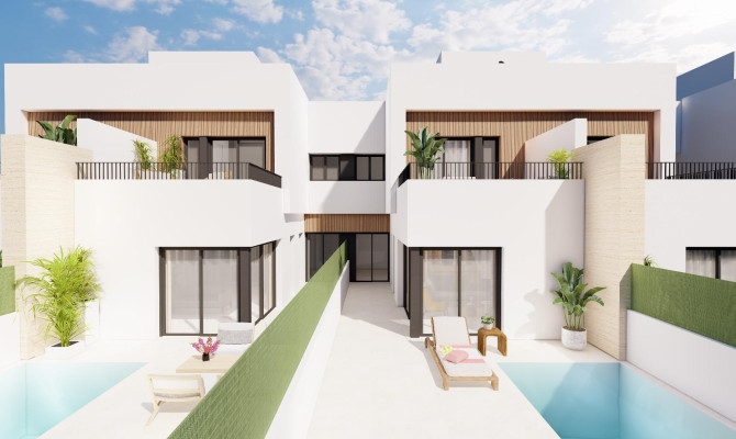 Detached Villa - Nieuwbouw - Santiago de la ribera - LFX-68721