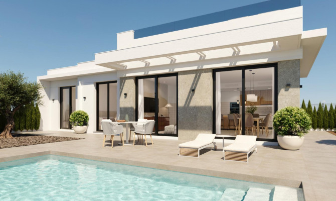 Detached Villa - Nouvelle construction - Fuente Alamo de Murcia - Hacienda Del Álamo Golf