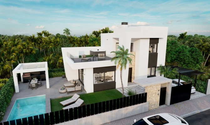 Detached Villa - Nouvelle construction - Orihuela Costa - LFXE-123