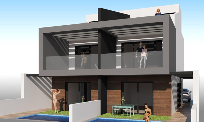 Detached Villa - Nouvelle construction - San Javier - Santiago De La Ribera
