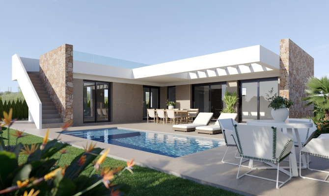 Detached Villa - Nowa konstrukcja - Fuente Alamo de Murcia - Hacienda del Alamo