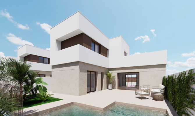 Detached Villa - Nowa konstrukcja - Los Alcazares - LFX-19894