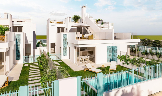 Detached Villa - Nowa konstrukcja - Los Alcazares - LFX-88459