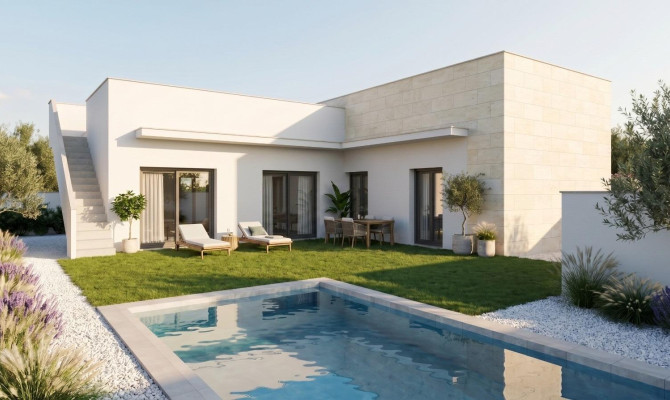 Detached Villa - Nowa konstrukcja - Mazarron - Country Club