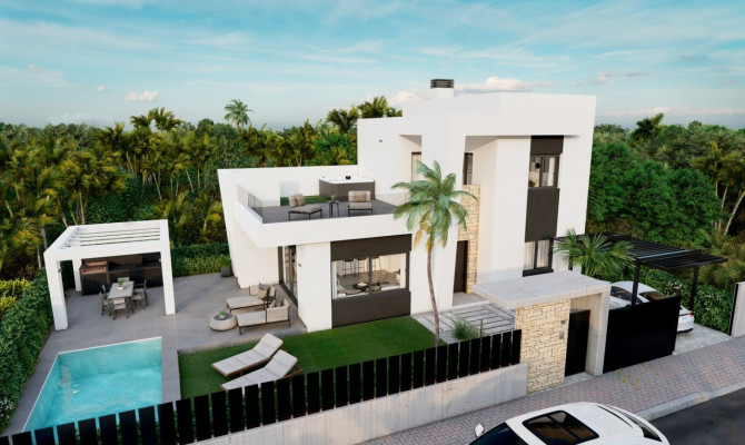 Detached Villa - Nowa konstrukcja - Orihuela Costa - La Ciñuelica