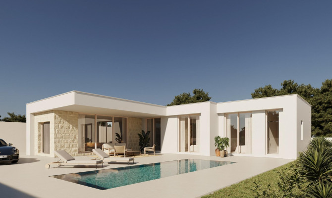 Detached Villa - Nowa konstrukcja - Polop - LFX-28149