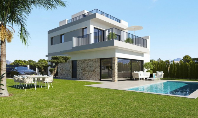 Detached Villa - Nowa konstrukcja - San Miguel de Salinas - LFX-12926