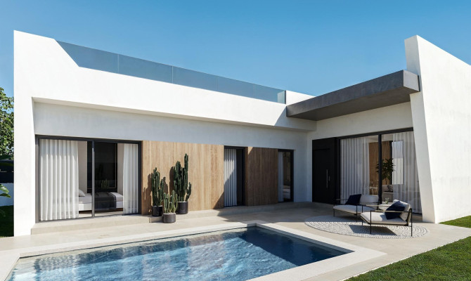 Detached Villa - Nowa konstrukcja - San Miguel de Salinas - LFX-23078