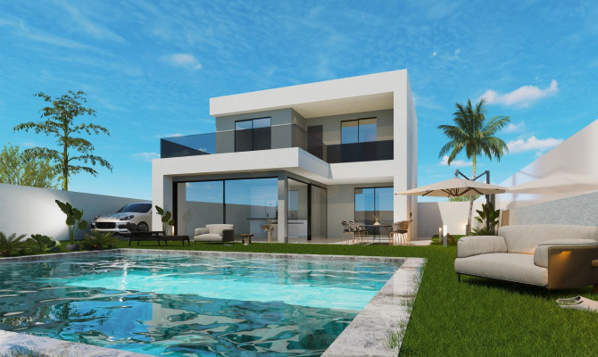 Detached Villa - Nowa konstrukcja - San Pedro del Pinatar - LFX-70056
