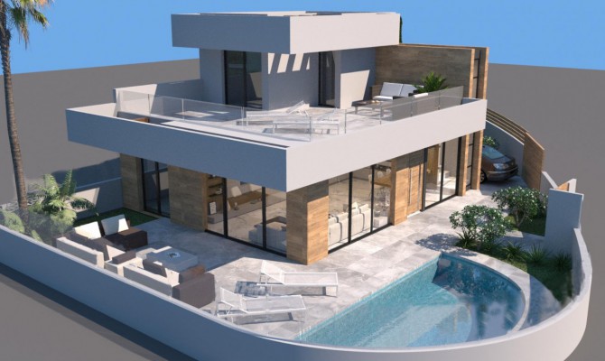 Detached Villa - Obra Nueva - Ciudad Quesada - LFX-92785