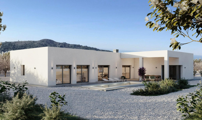 Detached Villa - Obra Nueva - Pinoso - LFX-73349