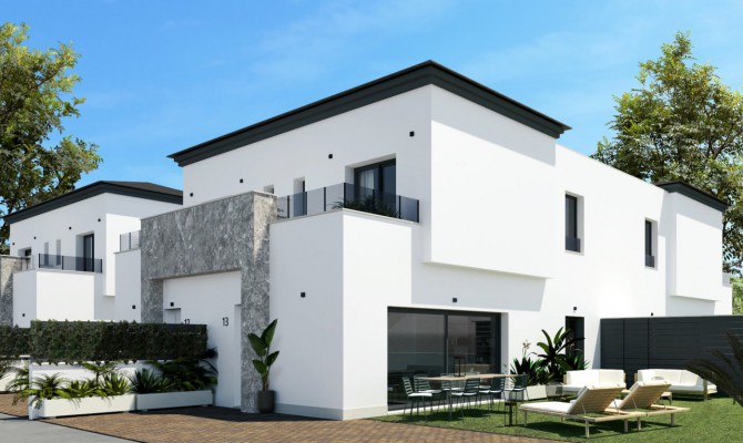 Doppelhaushälfte - New Build - Gran Alacant - Centro Comercial Ga