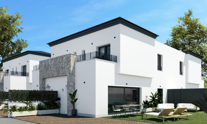 Doppelhaushälfte - New Build - Gran Alacant - Gran Alacant