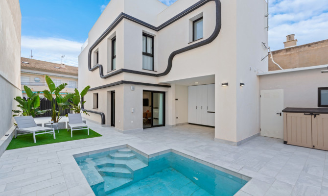 Двухквартирный дом - Resale - Torre de la Horadada - Torre de La Horadada - Town