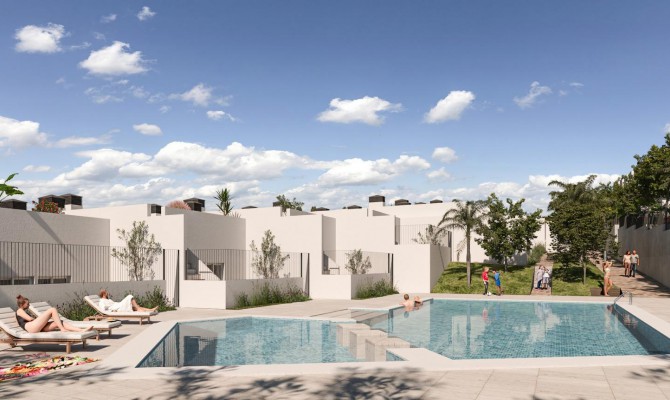 Maison de ville - Nouvelle construction - Monforte del Cid - LFX-15786