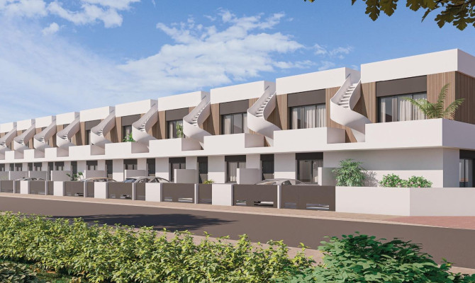 Maison de ville - Nouvelle construction - Pilar de La Horadada - pueblo