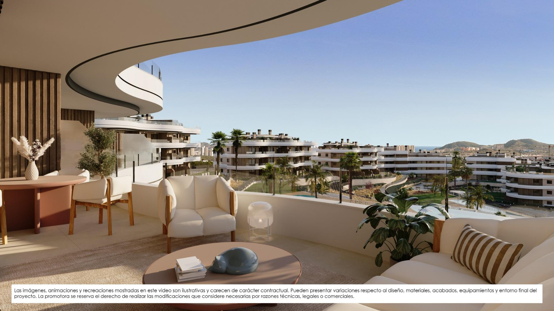 New Build - Apartment - Finestrat - Campana Garden