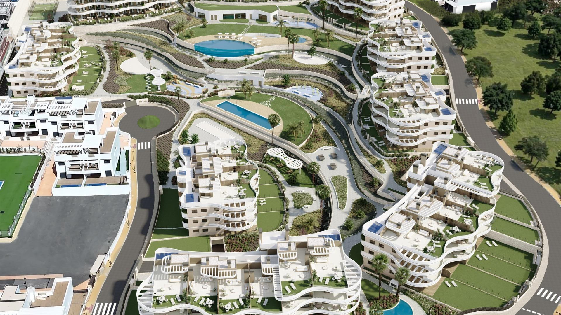 New Build - Apartment - Finestrat - Campana Garden