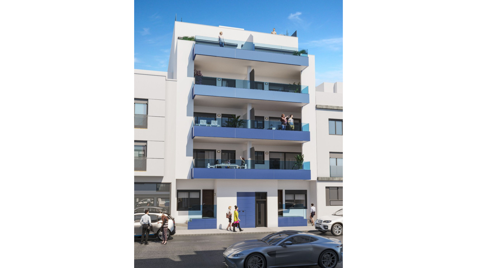 New Build - Apartment - Guardamar del Segura - Pueblo