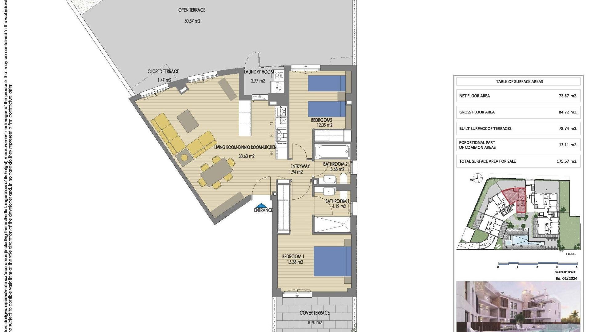 New Build - Apartment - Jávea Xàbia - Cala Blanca