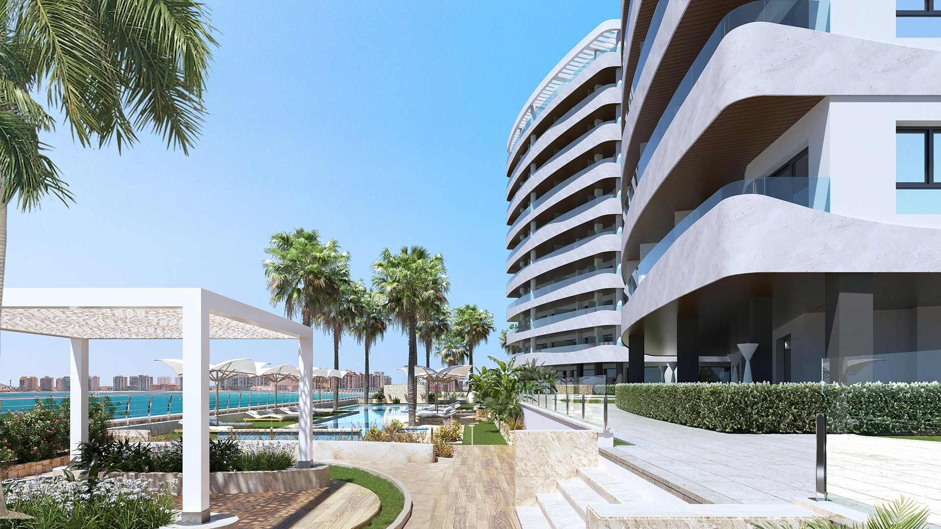 New Build - Apartment - La Manga del Mar Menor - 1ª Linea Del Mar Mediterraneo