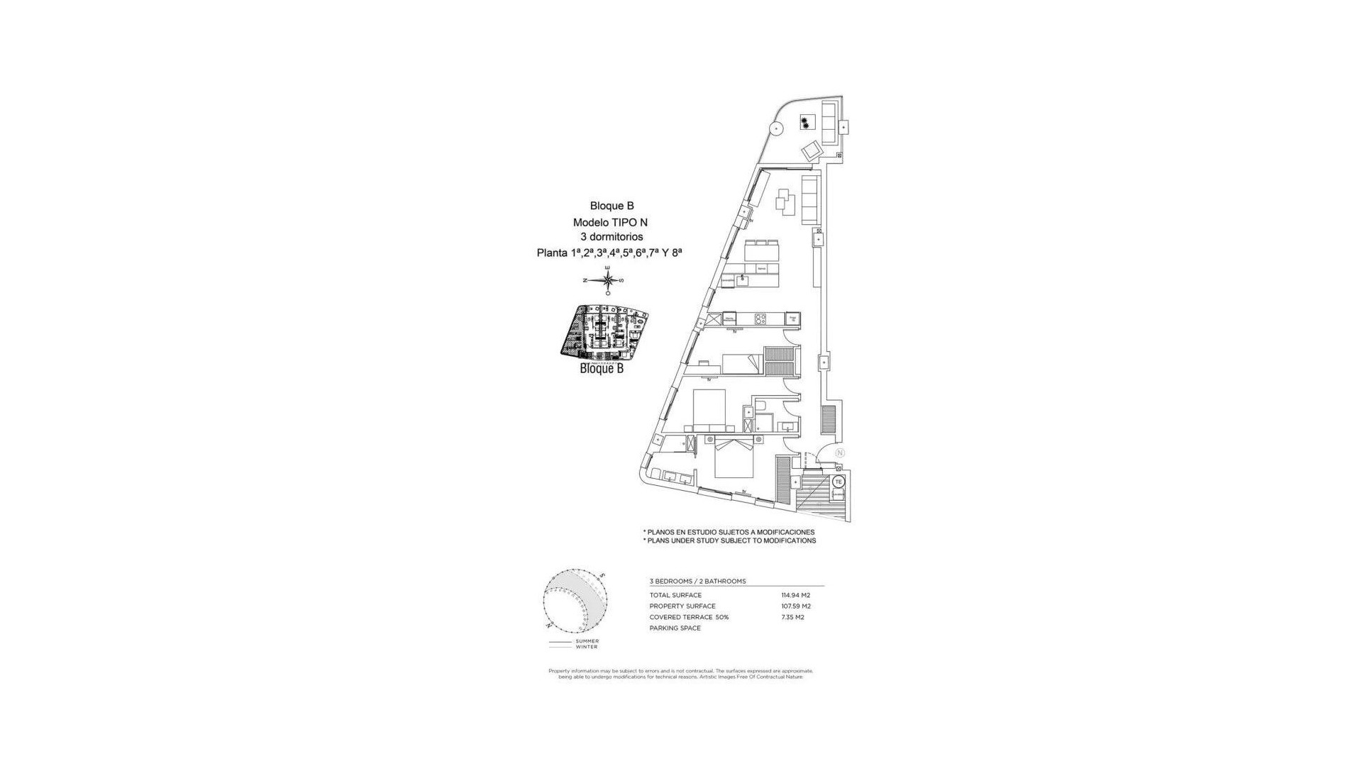 New Build - Apartment - La Manga del Mar Menor - 1ª Linea Del Mar Mediterraneo